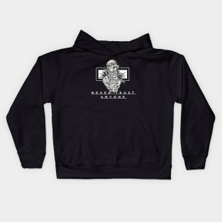 Never Trust Anyone Kids Hoodie